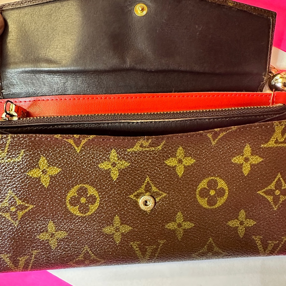 Louis Vuitton Sarah Vintage Monogram Wallet 80s edition - Picture 9 of 16